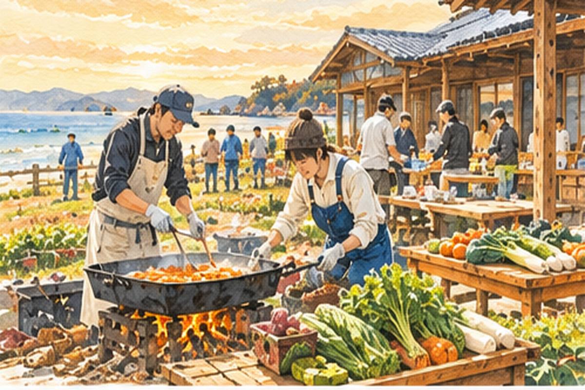 秋の収穫祭 at 荒浜里海ロッジ（イメージ）